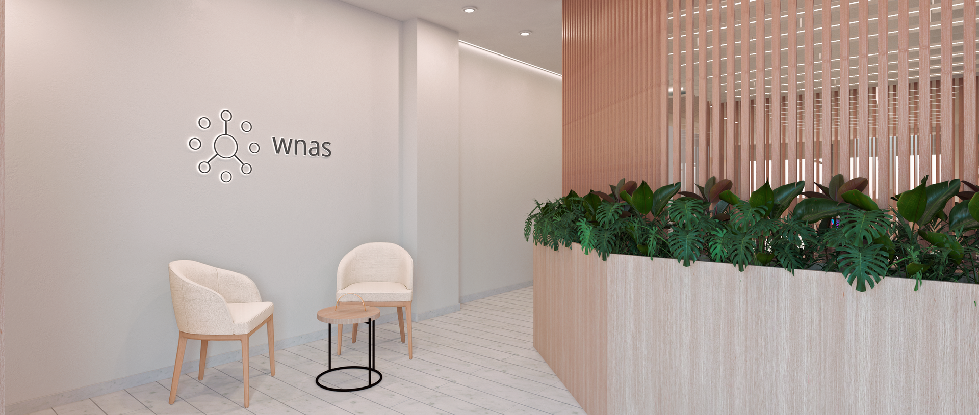 Detalle 3D de zona de paso